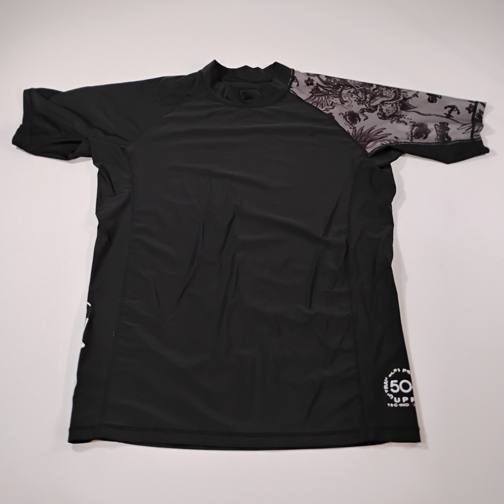 Huge Brand Men's XL Black Graphic Short Sleeve Tee Shirt